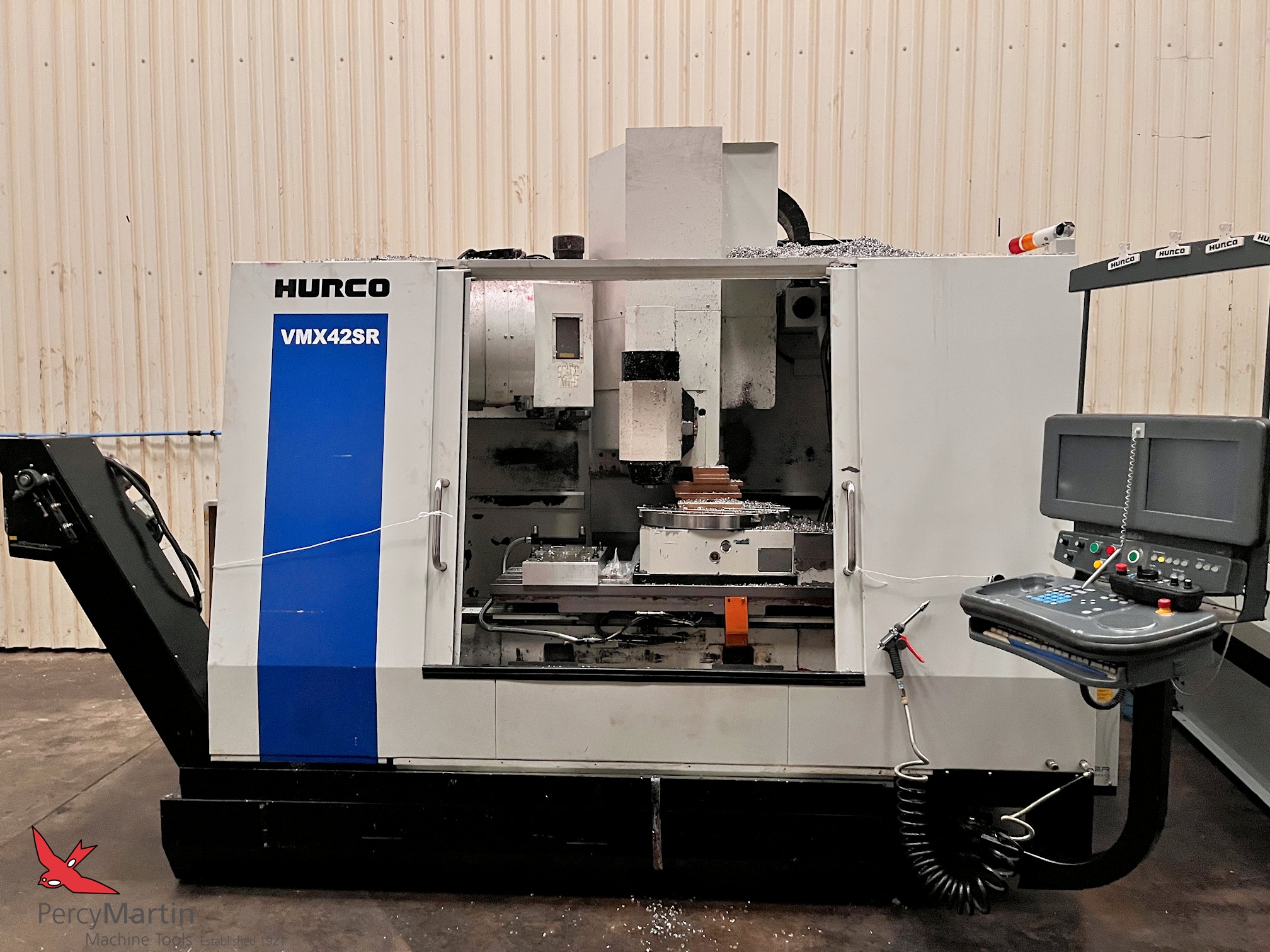 Used Hurco Vmx42sr 2011 5 Axis Machining Centres For Sale Percy Martin